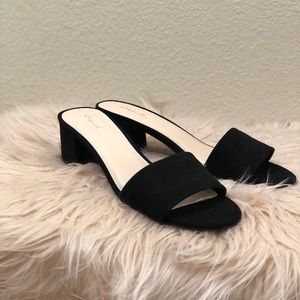 Kitten thick heel